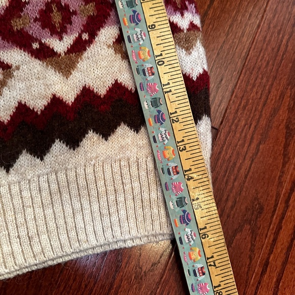 Old Navy XL Fair Isle Oversized Crew Neck Sweater - Picture 8 of 9